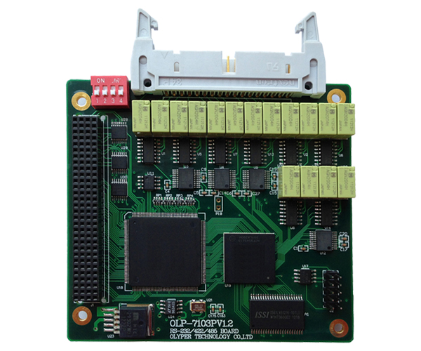 OLP-7103PA，PCI-104，8通道，232/422/485串口模块（程控）